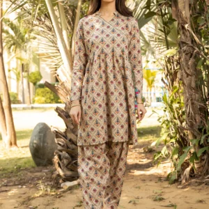 Zaina Cambric Printed 2-Pc
