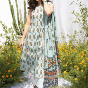 GulAhmed Printed Lawn 3-Pc