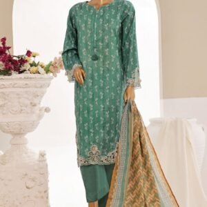 Sada Bahar Printed Lawn 3-Pc